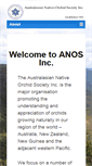 Mobile Screenshot of anos.org.au